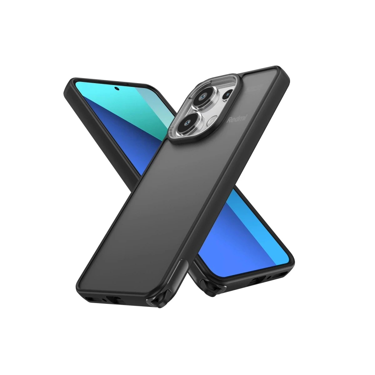 Newface Xiaomi Redmi Note 13 4G Kılıf Elegant Kapak - Siyah — görsel 5