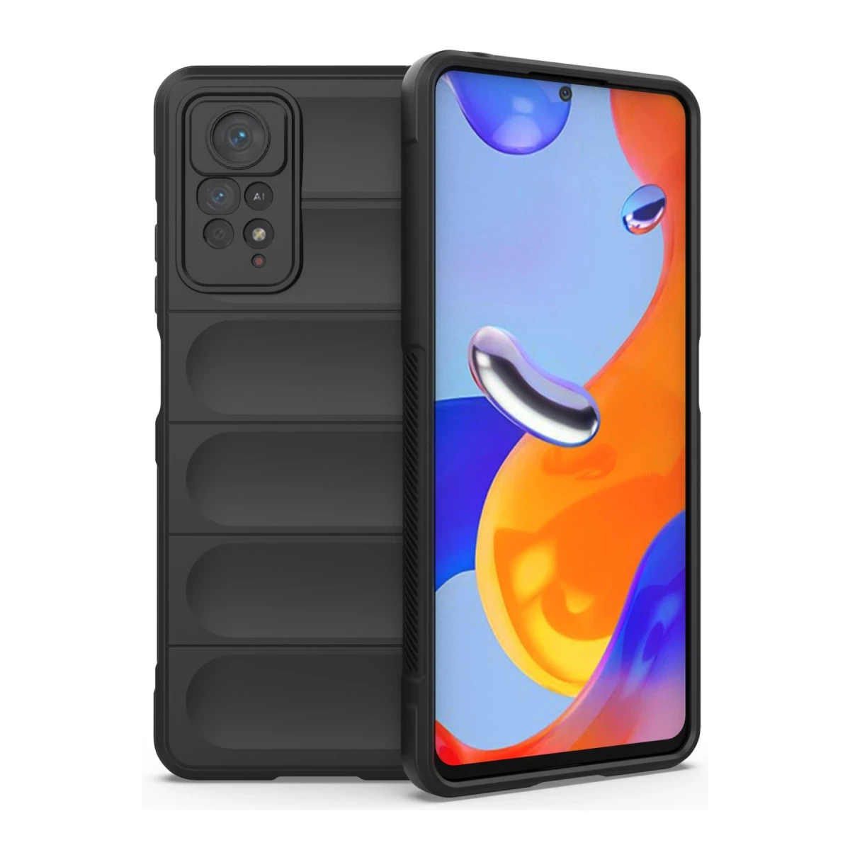 Newface Xiaomi Redmi Note 11 Pro Kılıf Optimum Silikon - Siyah — görsel 5