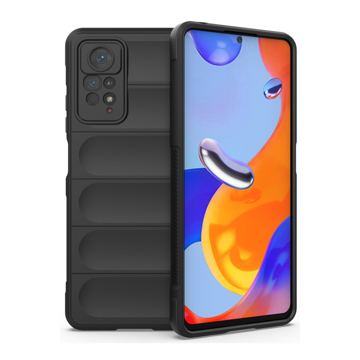 Newface Xiaomi Redmi Note 11 Pro Kılıf Optimum Silikon - Siyah — görsel 9