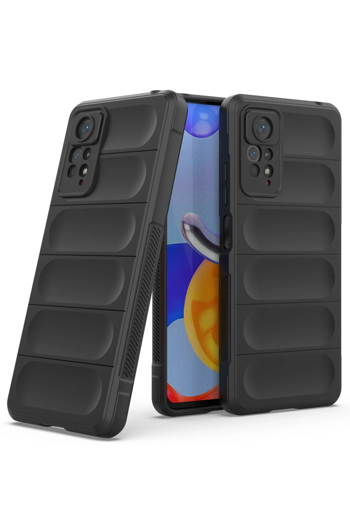 Newface Xiaomi Redmi Note 11 Pro Kılıf Optimum Silikon - Siyah — görsel 2