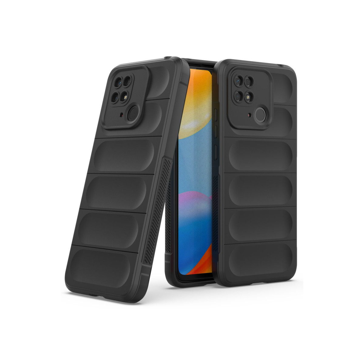 Newface Xiaomi Redmi 10C Kılıf Optimum Silikon - Siyah — görsel 10