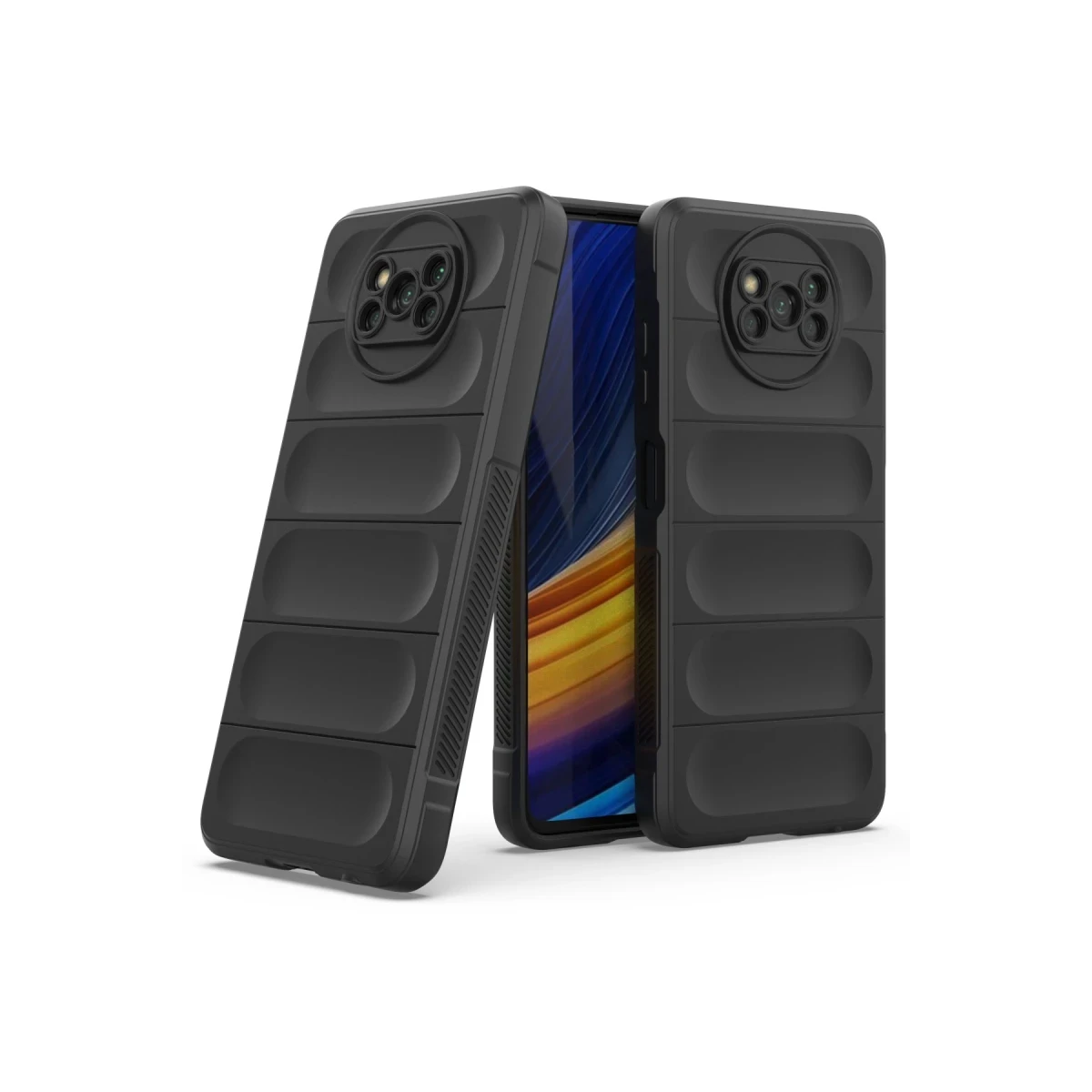 Newface Xiaomi Pocophone X3 Kılıf Optimum Silikon - Siyah — görsel 6