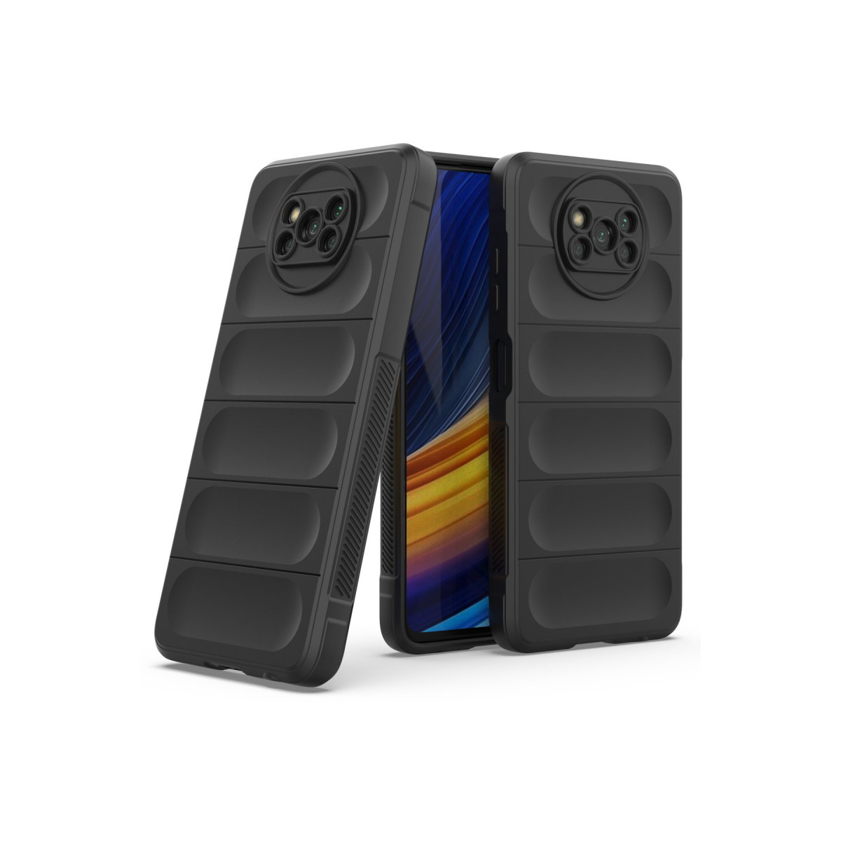 Newface Xiaomi Pocophone X3 Kılıf Optimum Silikon - Siyah — görsel 10