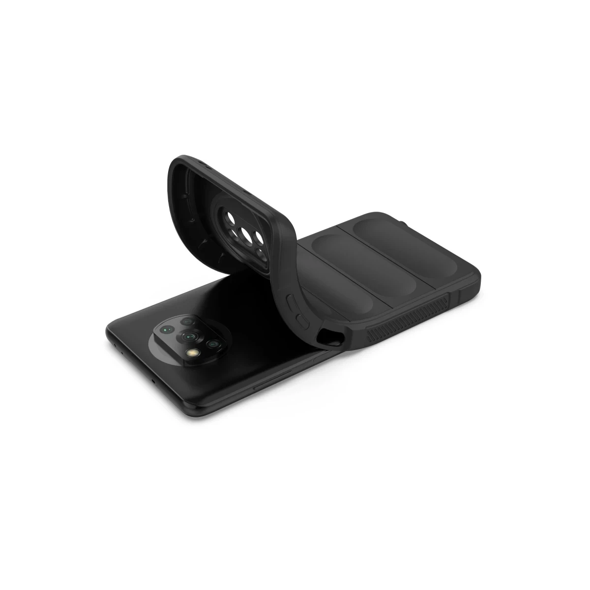 Newface Xiaomi Pocophone X3 Kılıf Optimum Silikon - Siyah — görsel 8