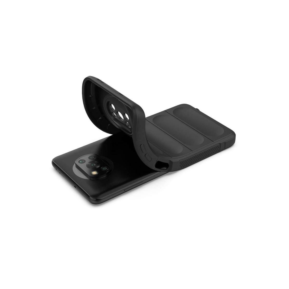Newface Xiaomi Pocophone X3 Kılıf Optimum Silikon - Siyah — görsel 12