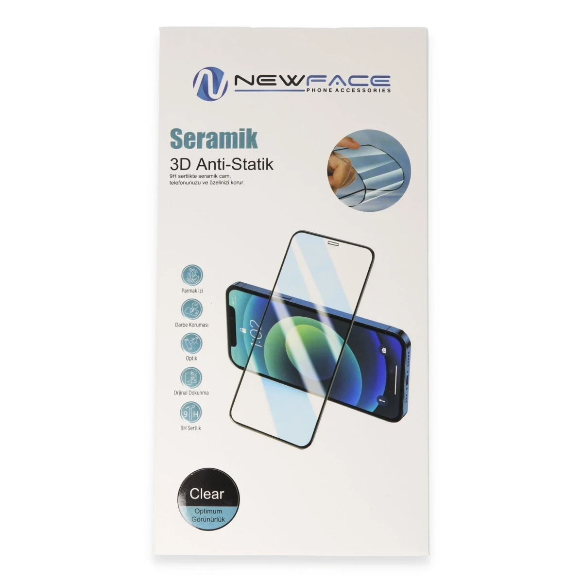 Newface Samsung Galaxy A05 3D Antistatik Seramik Nano Ekran Koruyucu — görsel 7