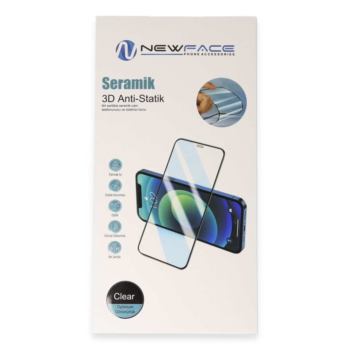 Newface Samsung Galaxy A05 3D Antistatik Seramik Nano Ekran Koruyucu — görsel 12