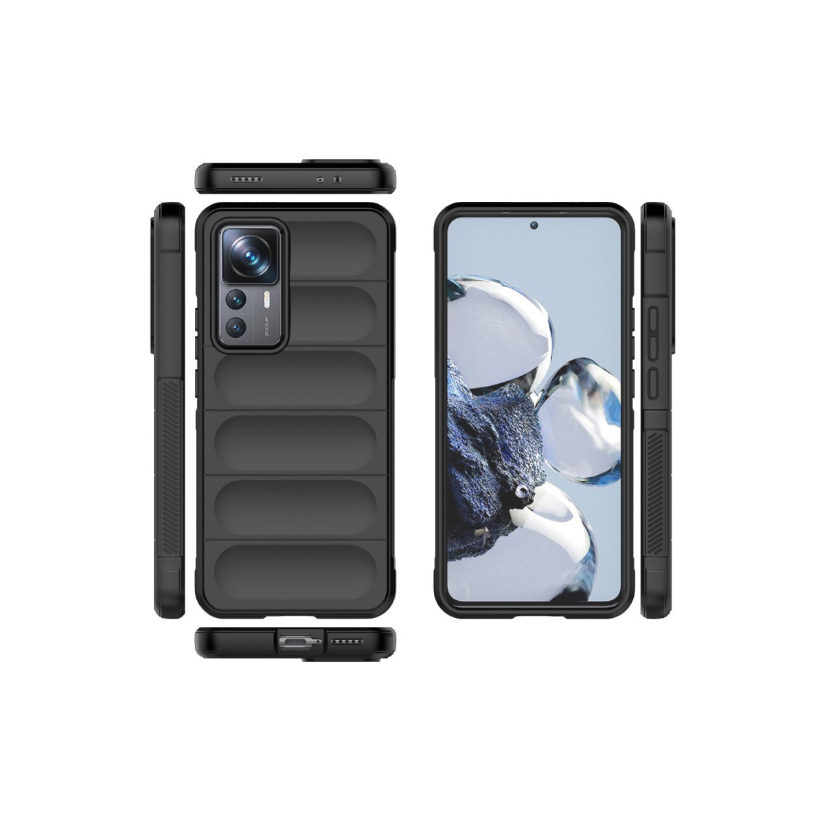 Newface Xiaomi Mi 12T Pro Kılıf Optimum Silikon - Siyah — görsel 11