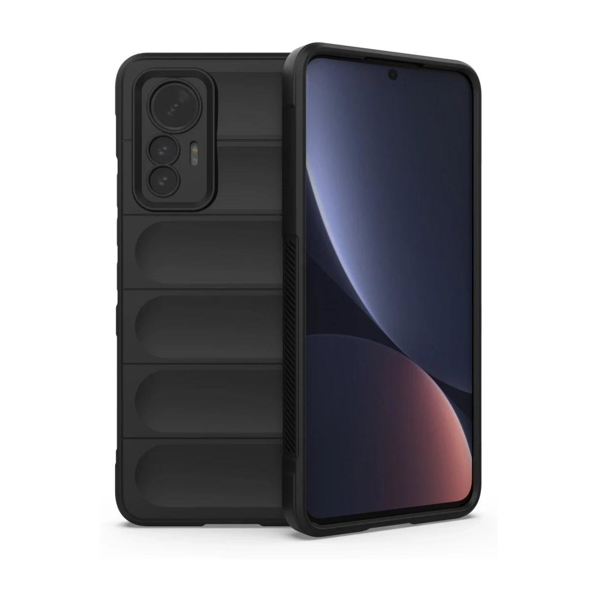 Newface Xiaomi Mi 12 Lite Kılıf Optimum Silikon - Siyah — görsel 5
