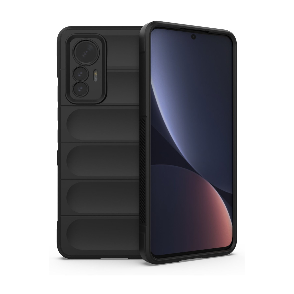 Newface Xiaomi Mi 12 Lite Kılıf Optimum Silikon - Siyah — görsel 9