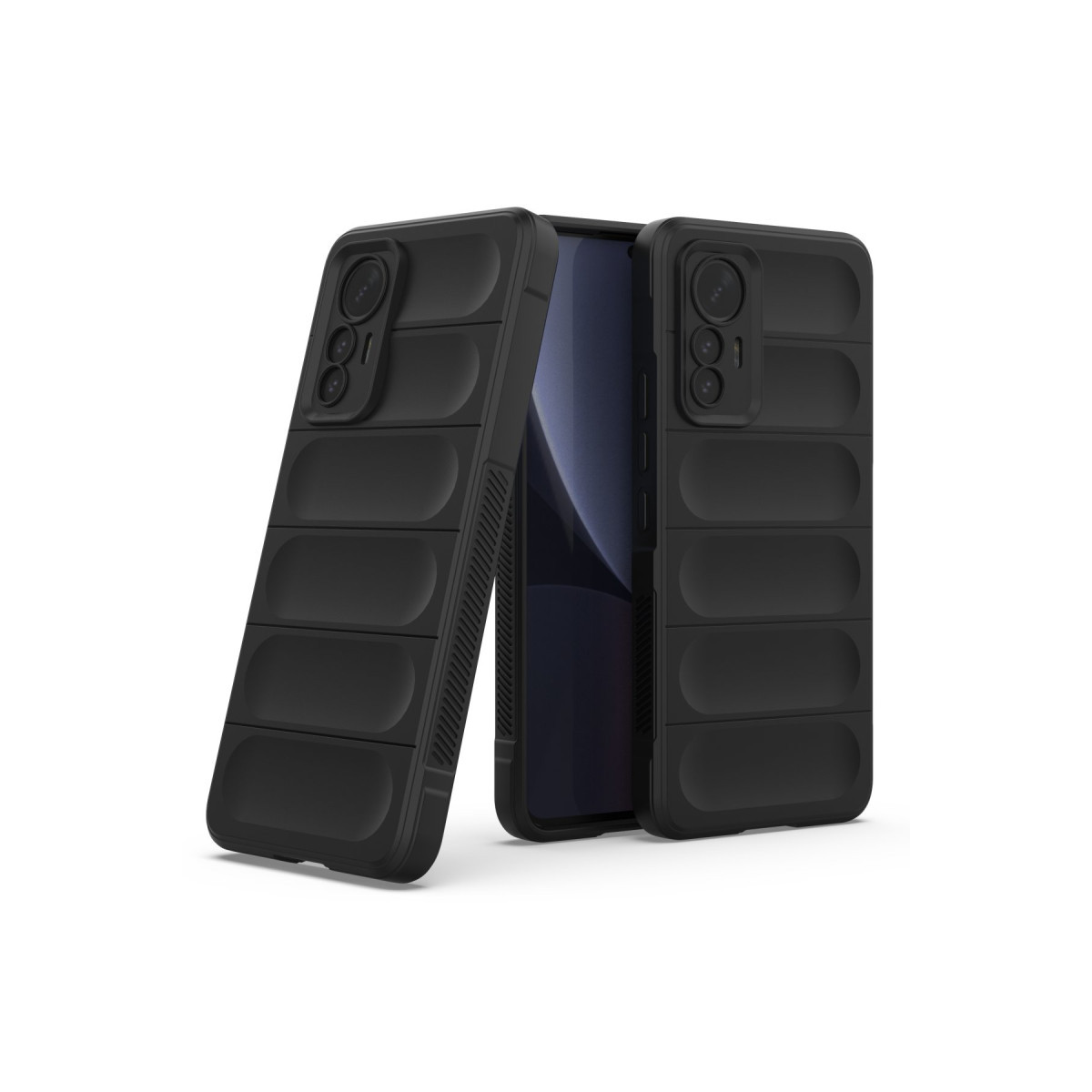Newface Xiaomi Mi 12 Lite Kılıf Optimum Silikon - Siyah — görsel 10
