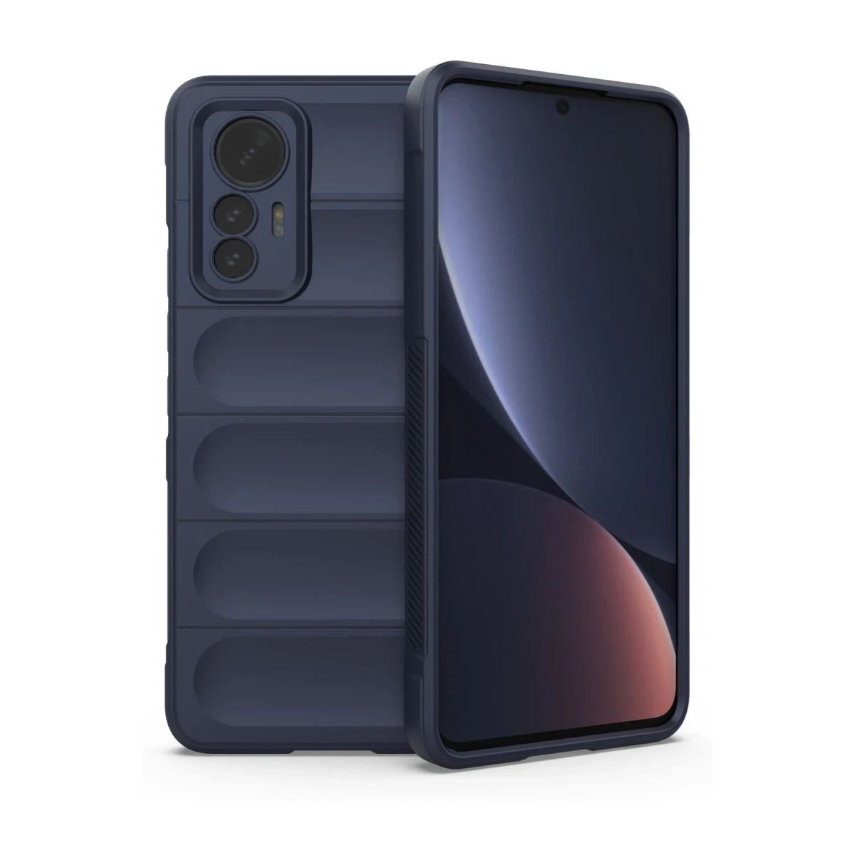 Newface Xiaomi Mi 12 Lite Kılıf Optimum Silikon - Lacivert
