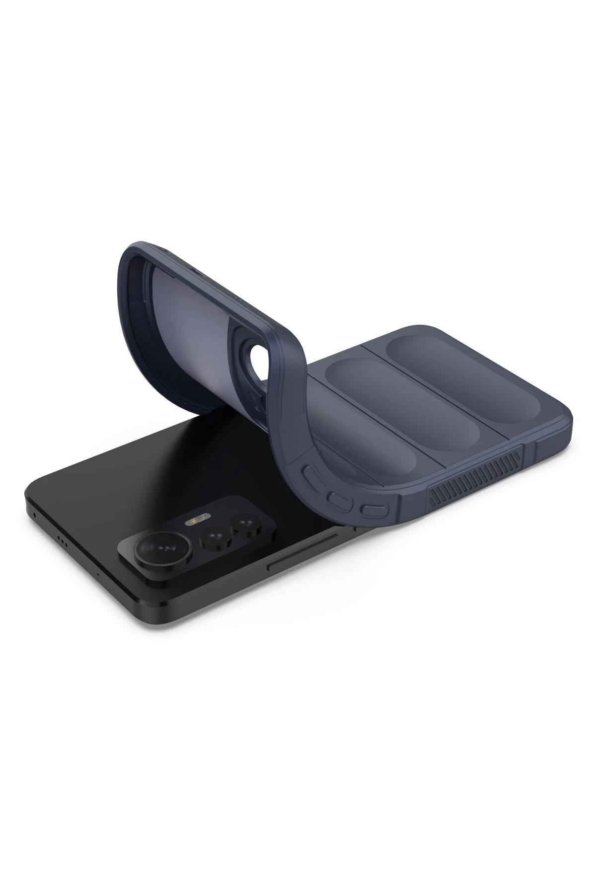 Newface Xiaomi Mi 12 Lite Kılıf Optimum Silikon - Lacivert