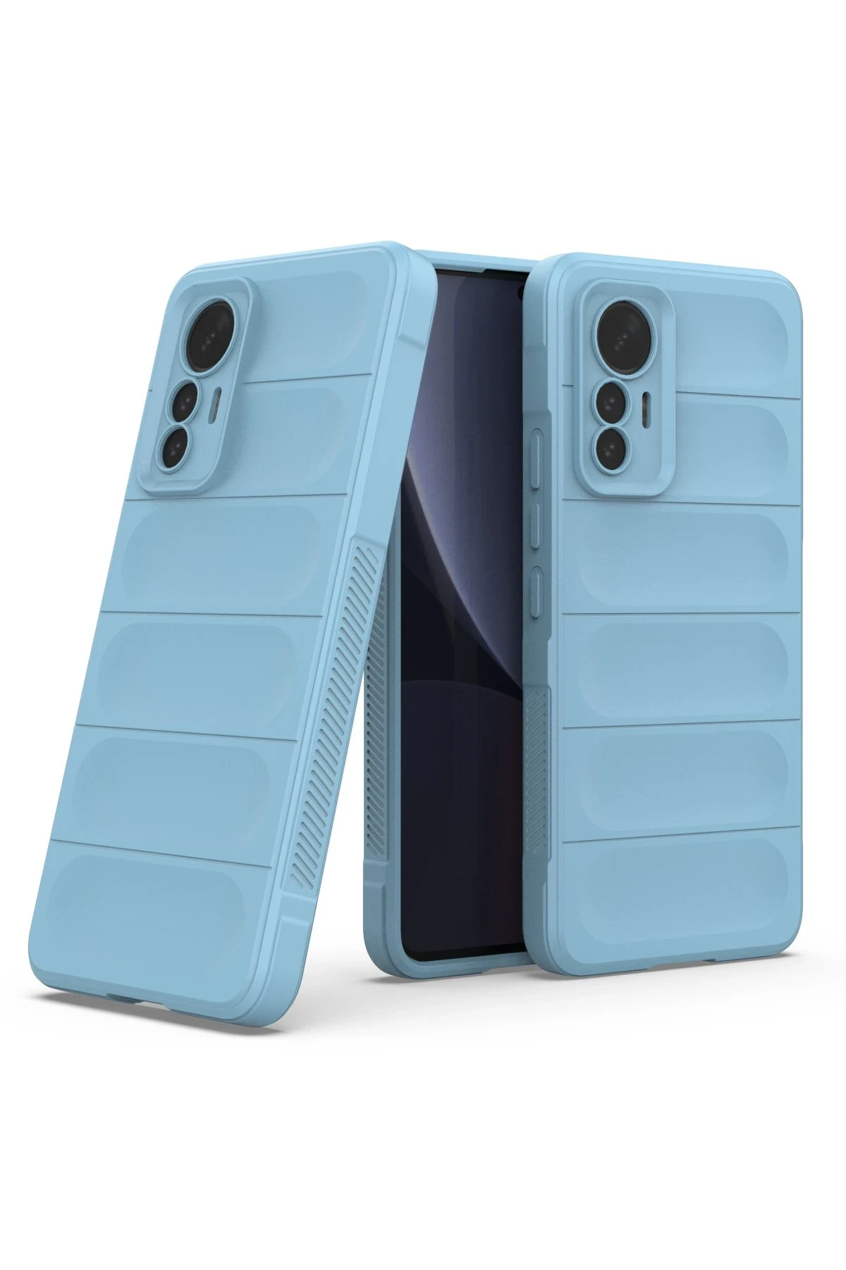 Newface Xiaomi Mi 12 Lite Kılıf Optimum Silikon - Sky Blue