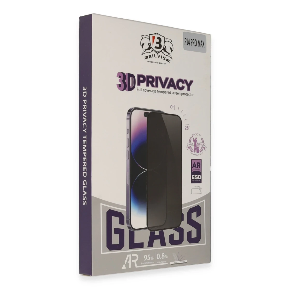 Newface Samsung Galaxy S24 Plus Bilvis 3D Hayalet Cam Ekran Koruyucu — görsel 3