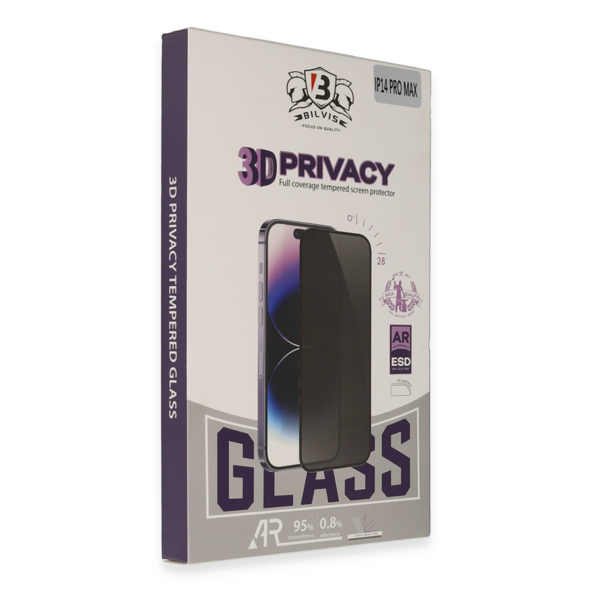 Newface Samsung Galaxy S24 Plus Bilvis 3D Hayalet Cam Ekran Koruyucu — görsel 5