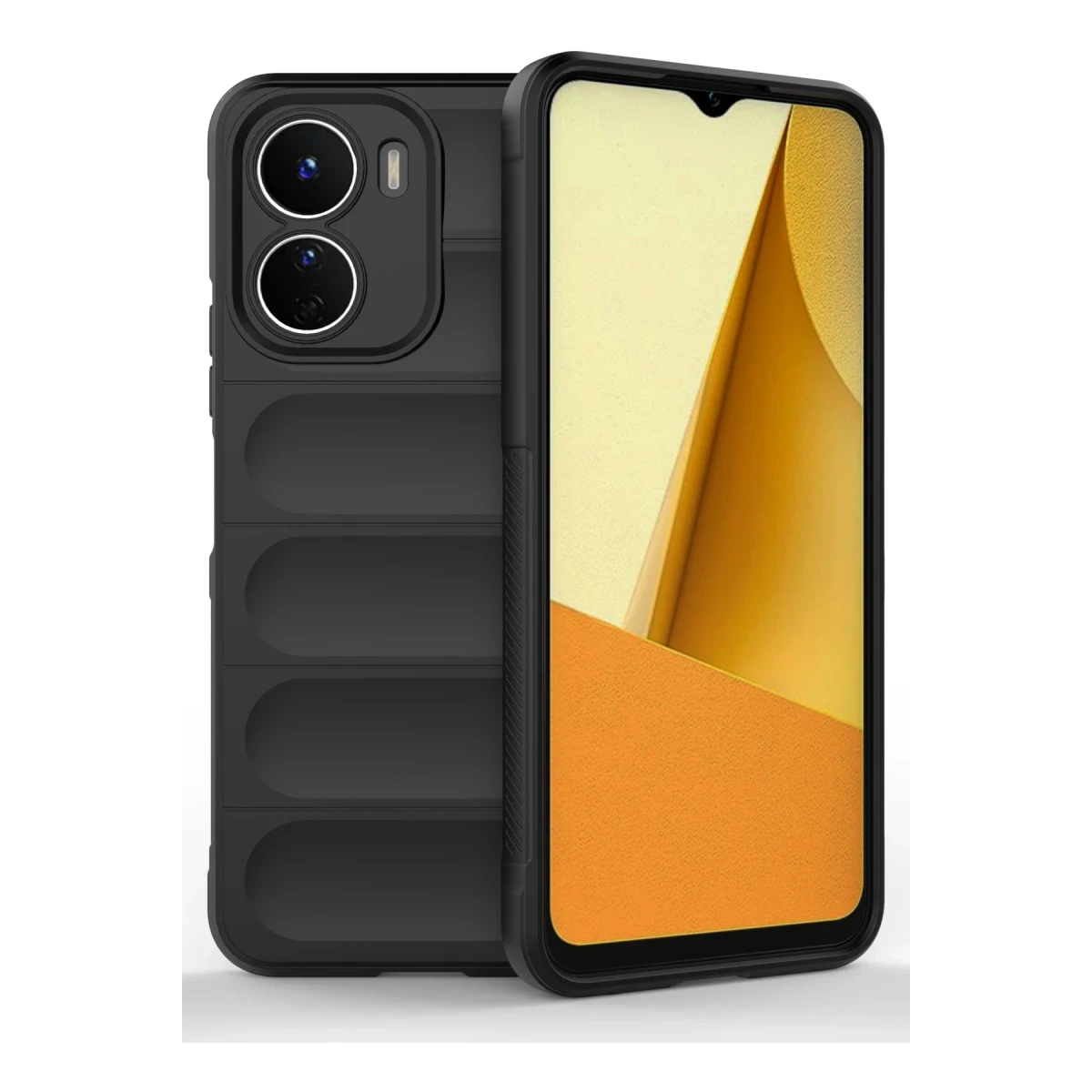 Newface Vivo Y16 Kılıf Optimum Silikon - Siyah — görsel 5