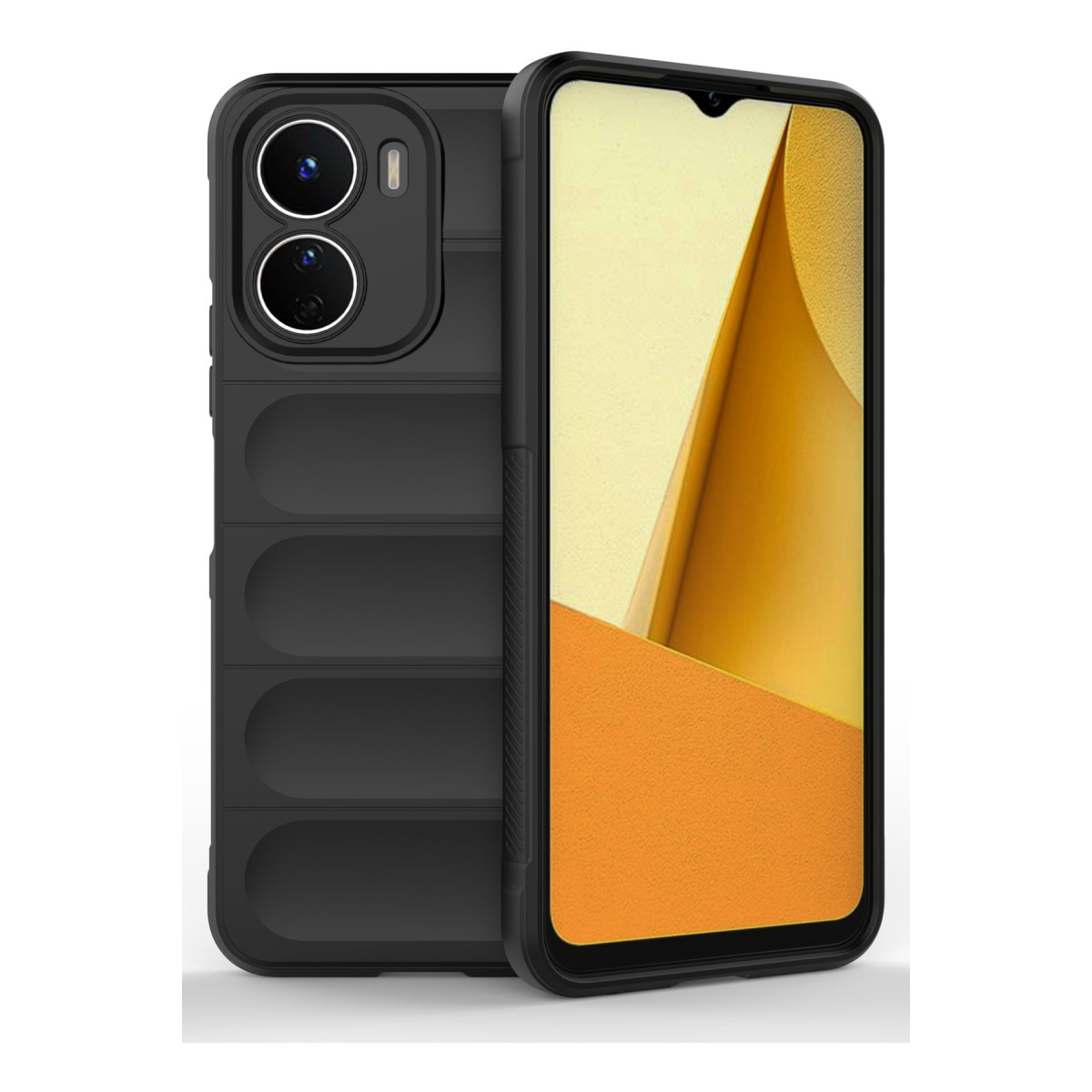 Newface Vivo Y16 Kılıf Optimum Silikon - Siyah — görsel 9