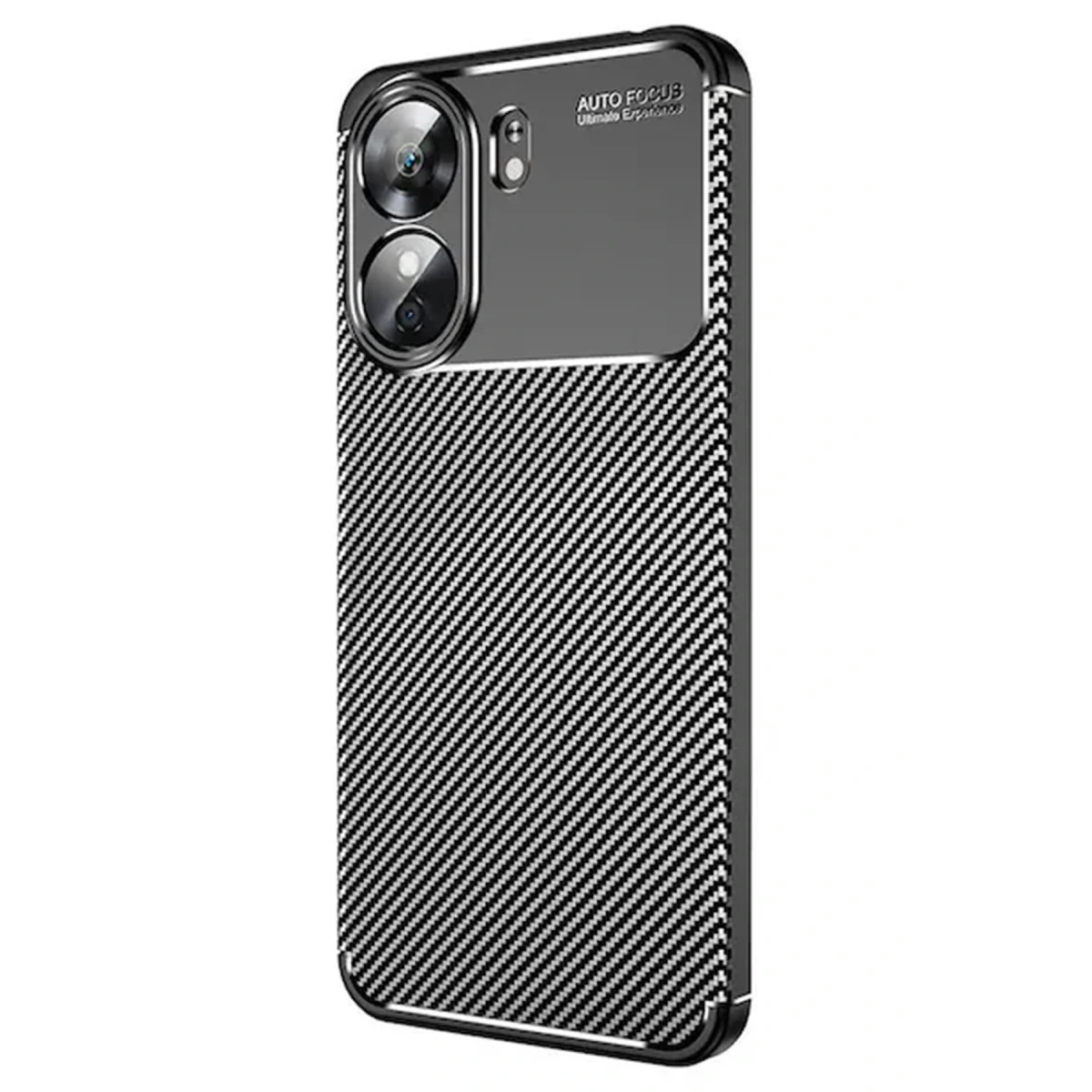 Newface Xiaomi Redmi 13C Kılıf Auto Focus Karbon Kapak - Siyah — görsel 4