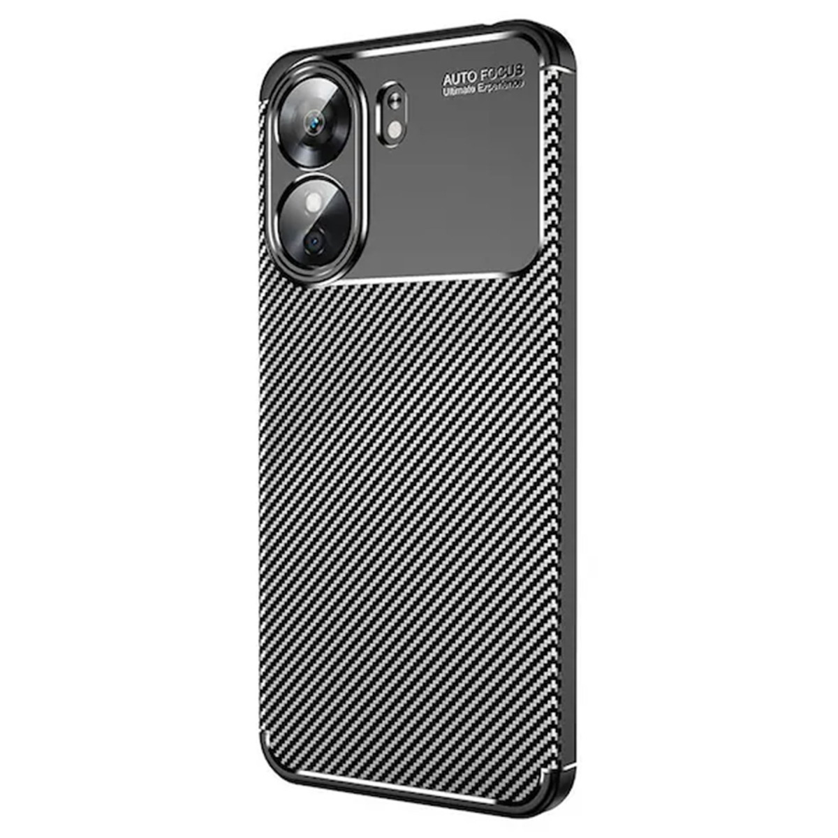 Newface Xiaomi Redmi 13C Kılıf Auto Focus Karbon Kapak - Siyah — görsel 7
