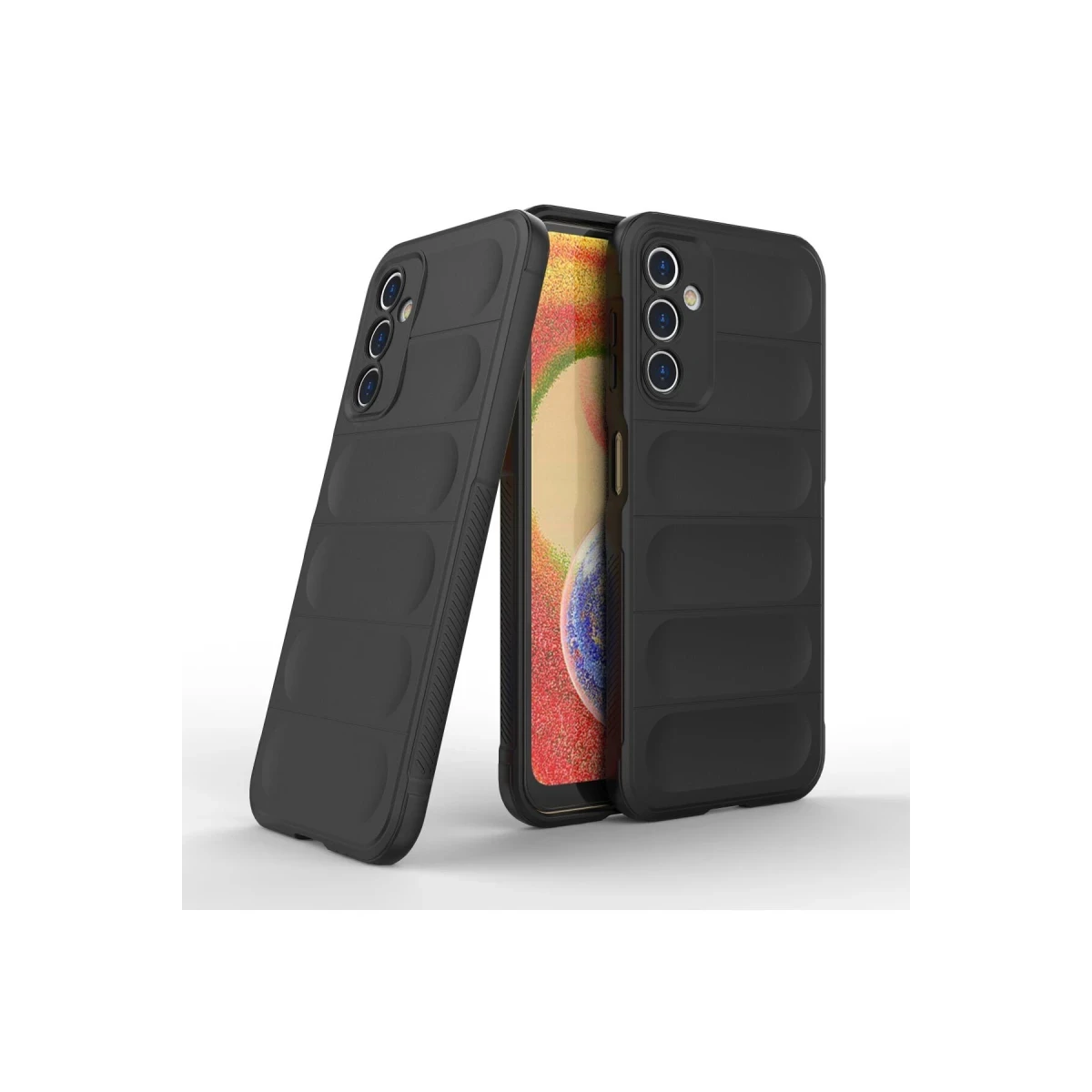 Newface Samsung Galaxy A14 4G Kılıf Optimum Silikon - Siyah — görsel 6