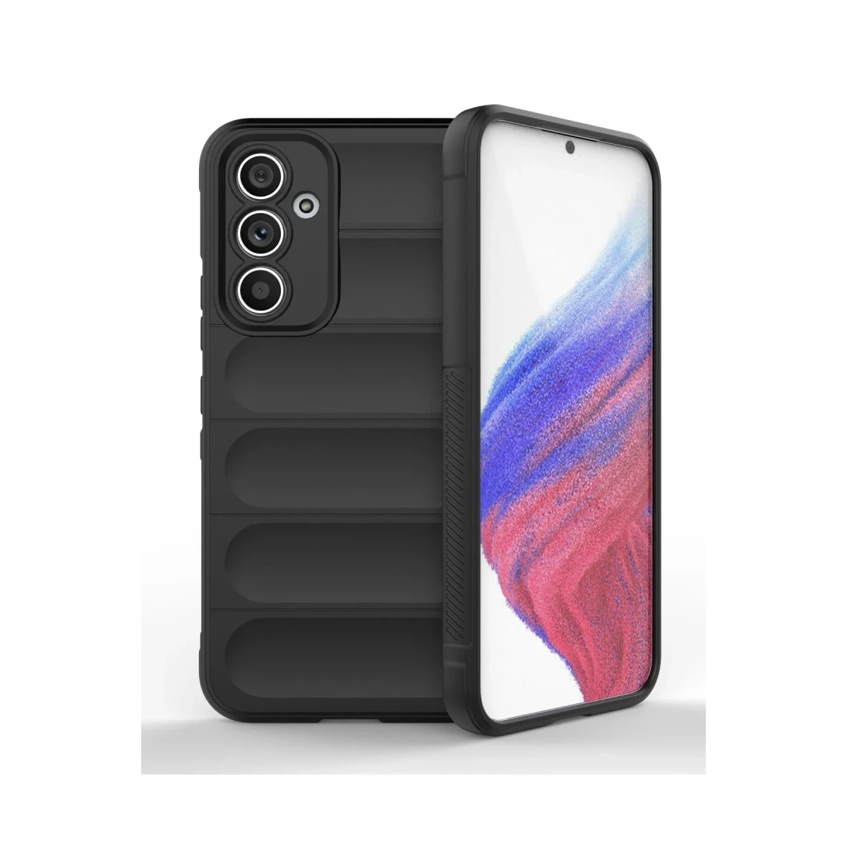Newface Samsung Galaxy A54 5G Kılıf Optimum Silikon - Siyah — görsel 5