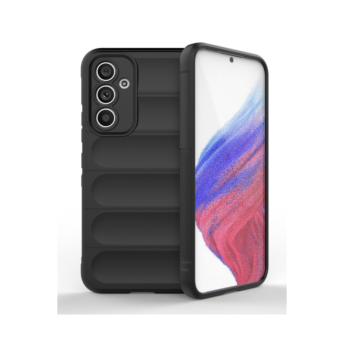 Newface Samsung Galaxy A54 5G Kılıf Optimum Silikon - Siyah — görsel 9