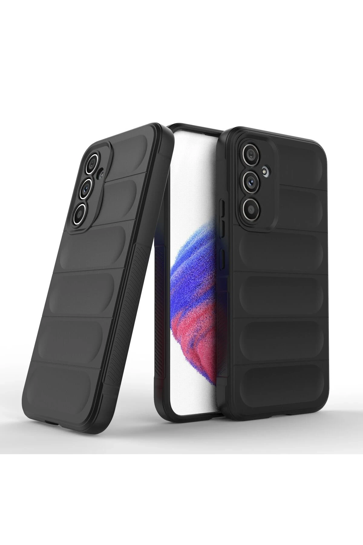 Newface Samsung Galaxy A54 5G Kılıf Optimum Silikon - Siyah — görsel 2