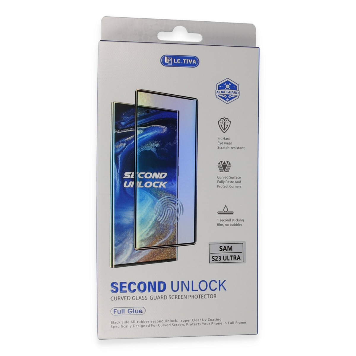 Newface Samsung Galaxy S23 Ultra Durable Full Glue Curved Cam — görsel 10