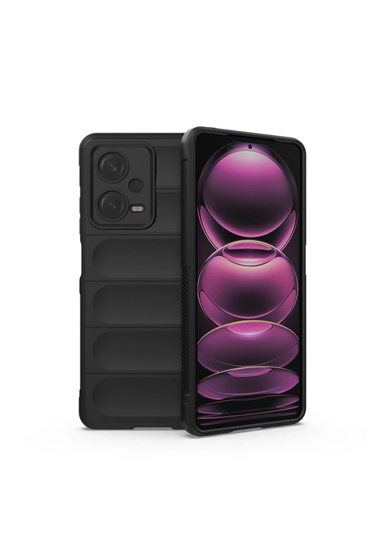 Newface Xiaomi Redmi Note 12 4G Kılıf Optimum Silikon - Siyah