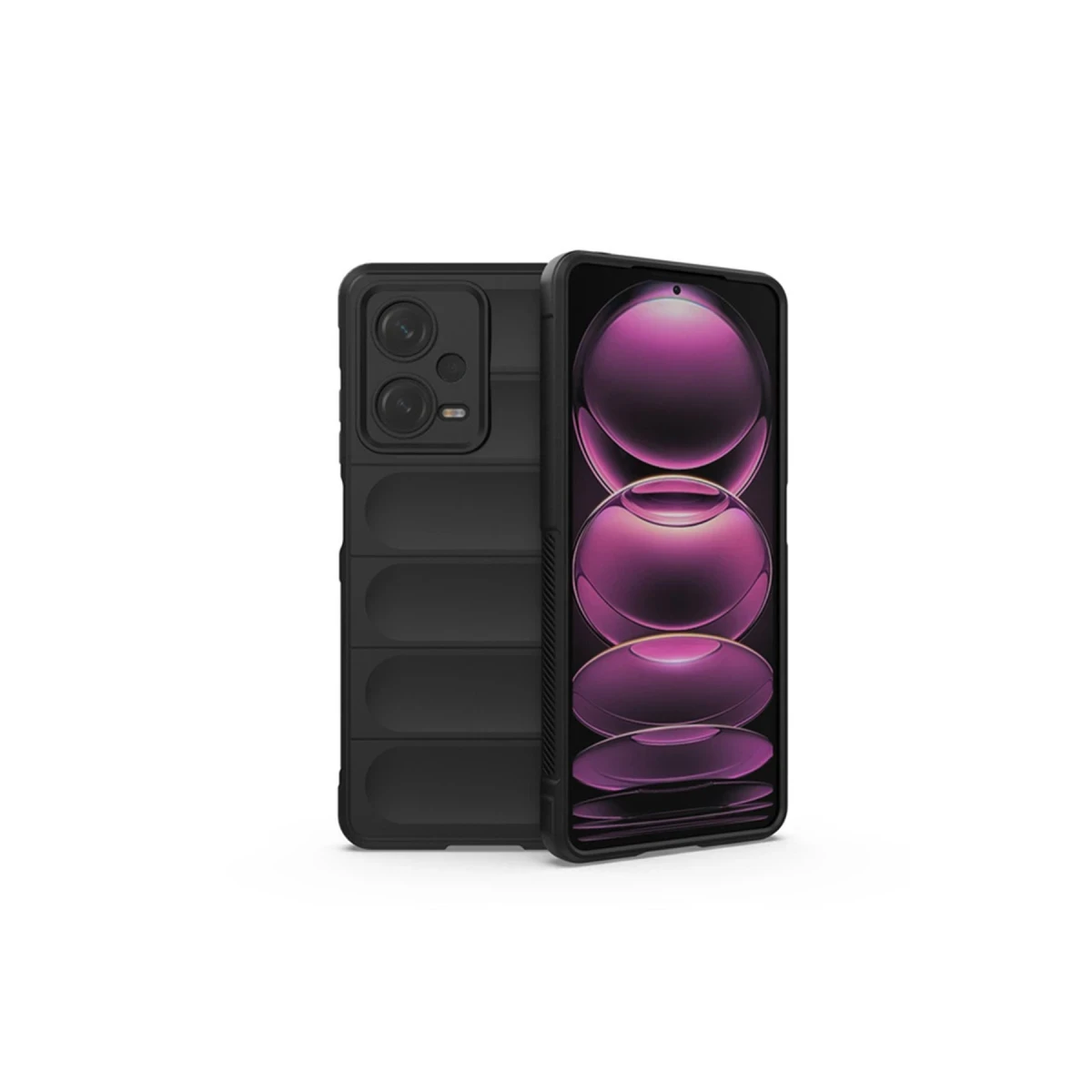 Newface Xiaomi Redmi Note 12 4G Kılıf Optimum Silikon - Siyah — görsel 5