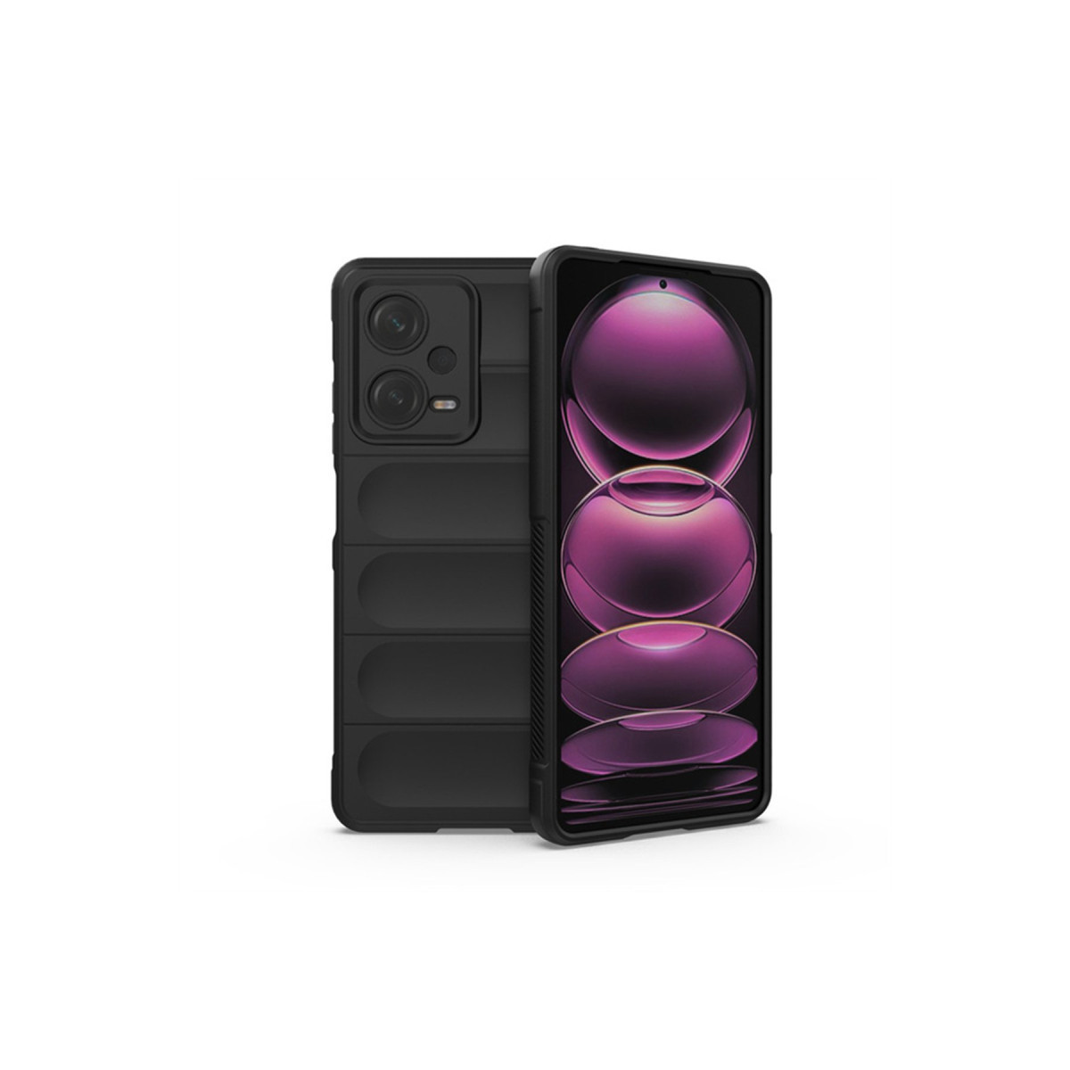 Newface Xiaomi Redmi Note 12 4G Kılıf Optimum Silikon - Siyah — görsel 9
