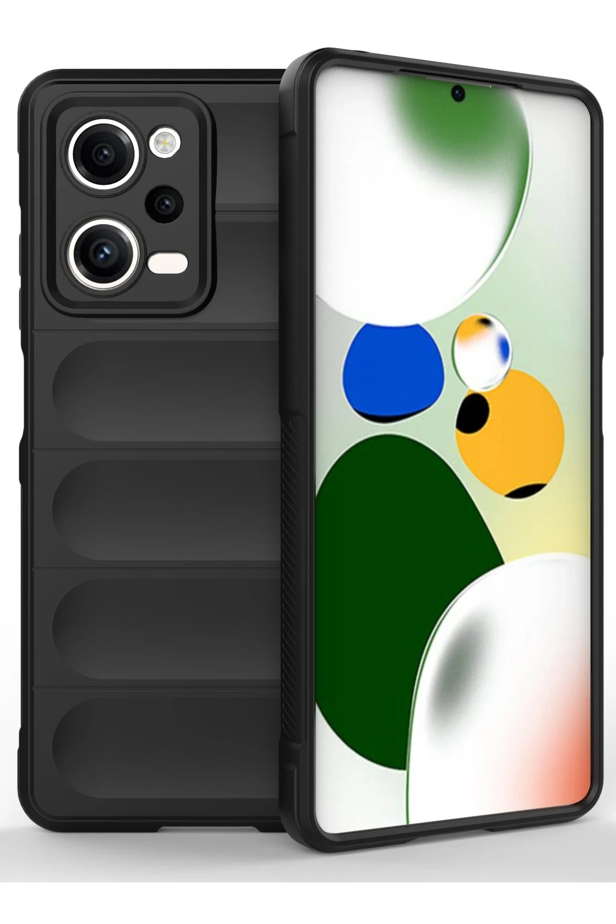 Newface Xiaomi Redmi Note 12 Pro 5G Kılıf Optimum Silikon - Siyah