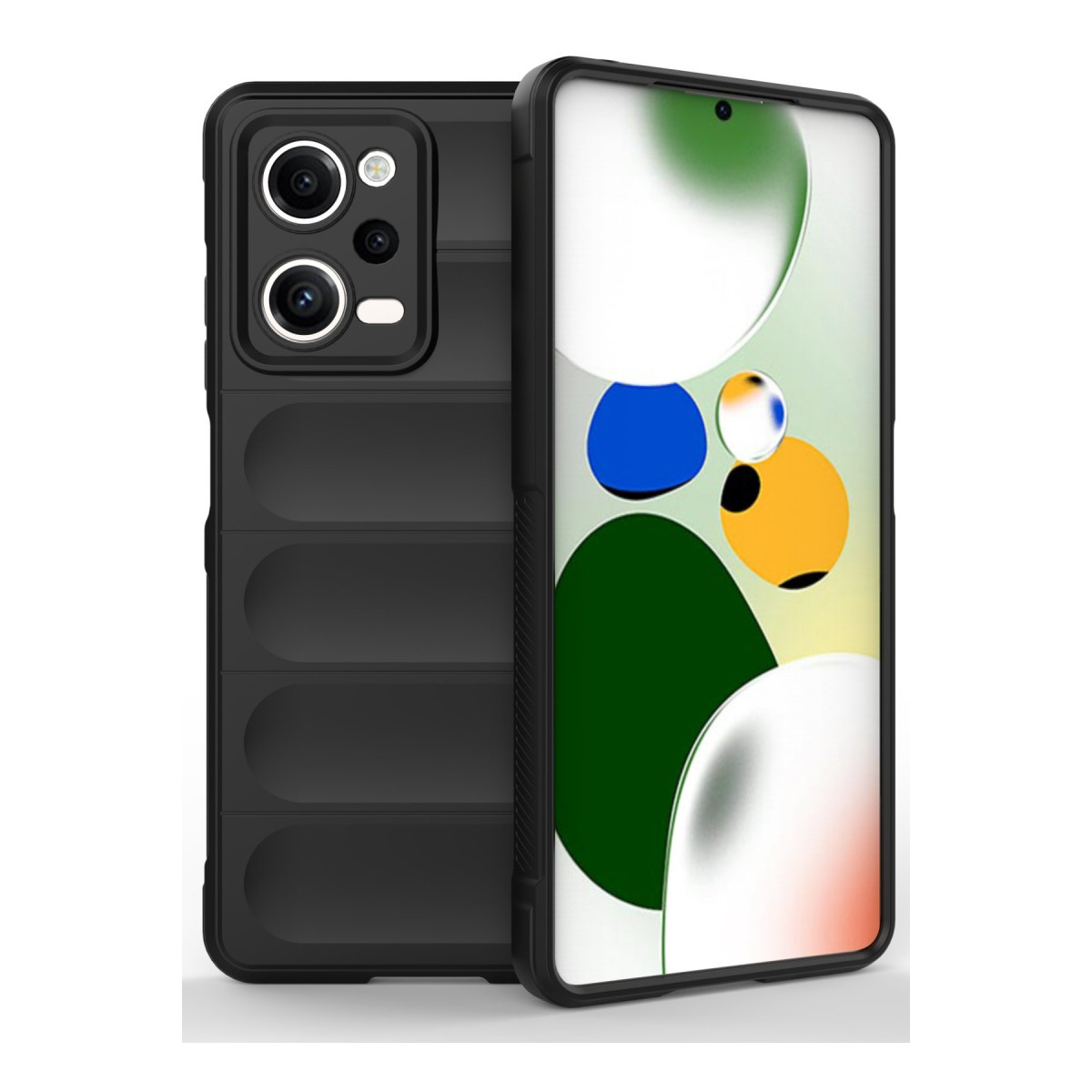 Newface Xiaomi Redmi Note 12 Pro 5G Kılıf Optimum Silikon - Siyah — görsel 9