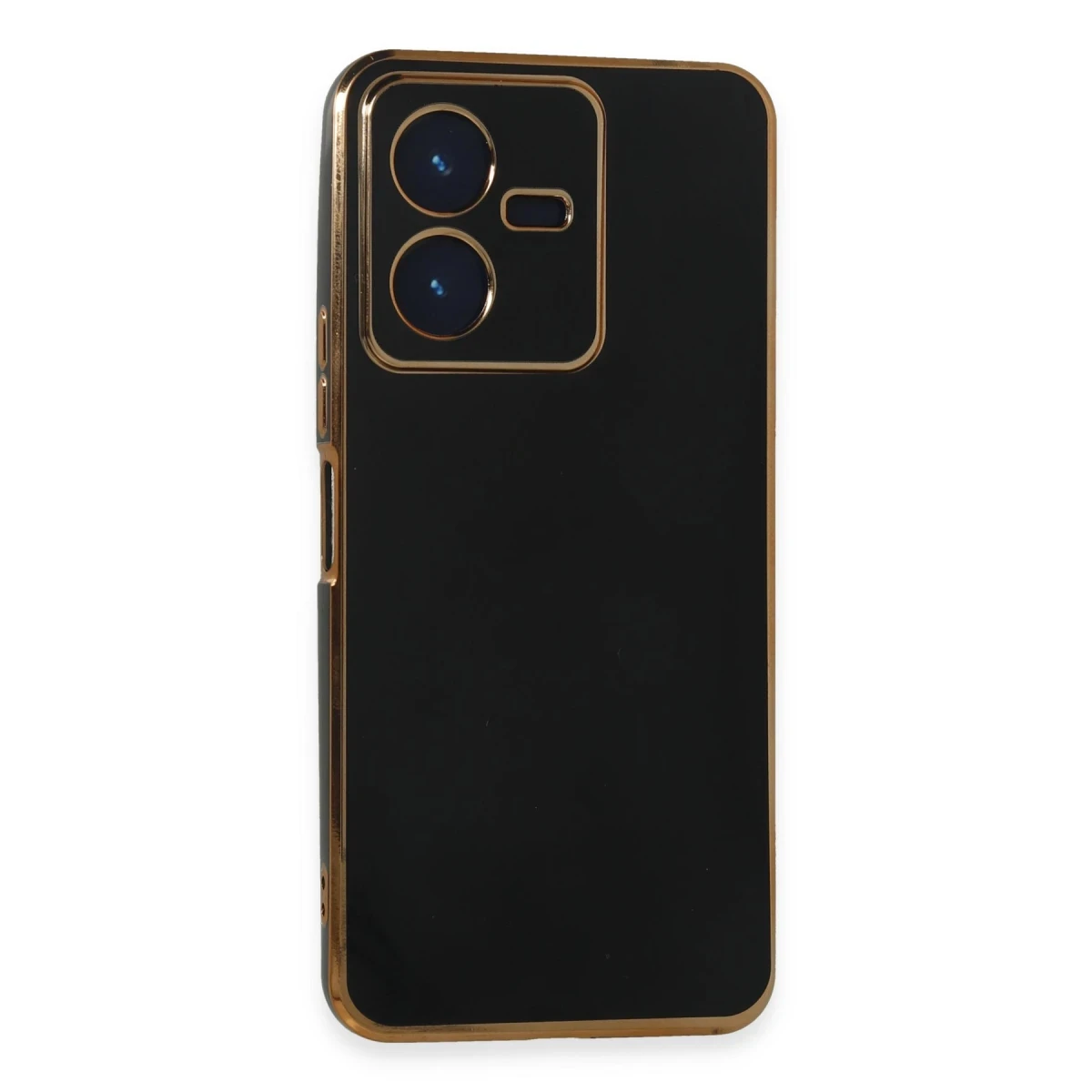 Newface Vivo Y22 2022 Kılıf Volet Silikon - Siyah — görsel 5