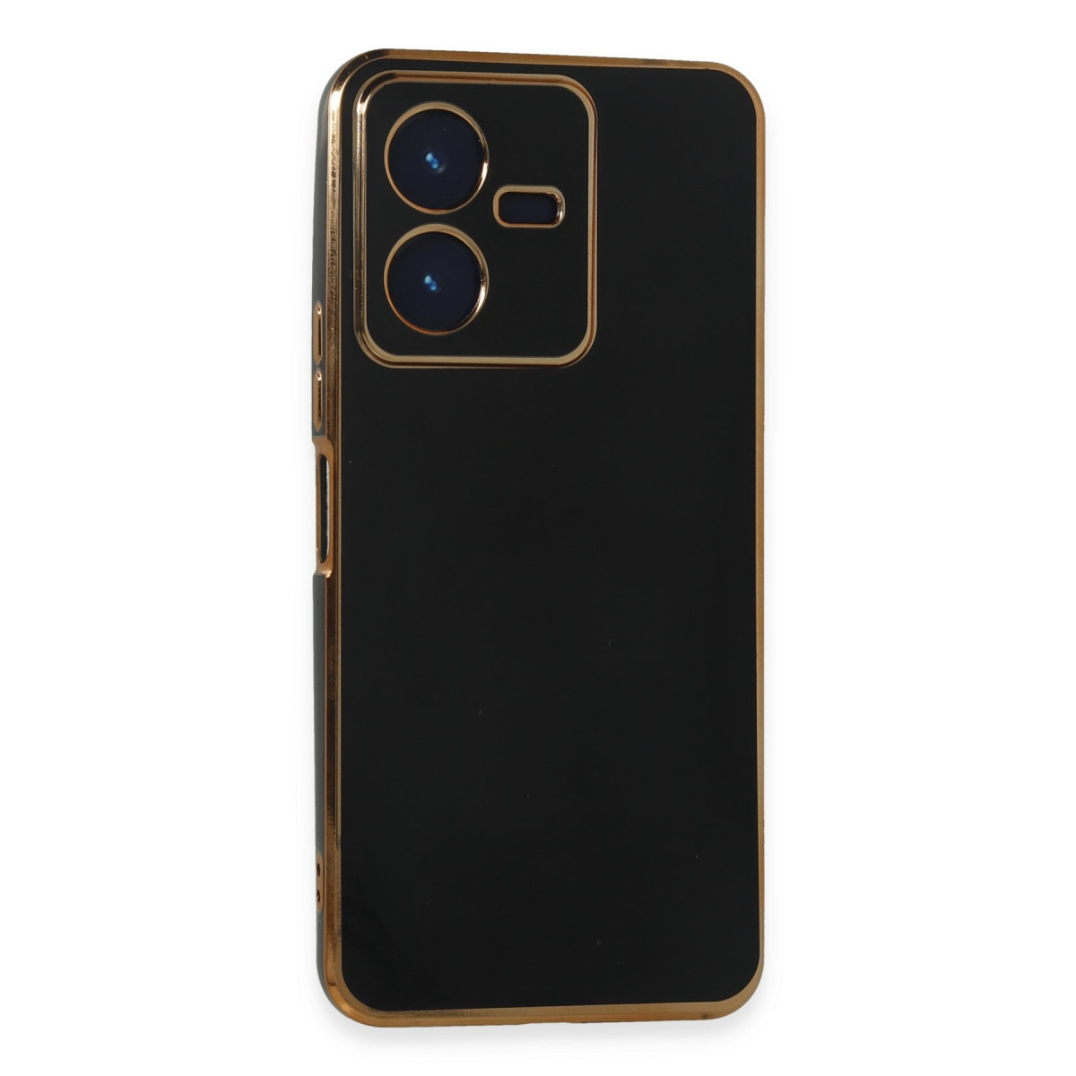 Newface Vivo Y22 2022 Kılıf Volet Silikon - Siyah — görsel 9
