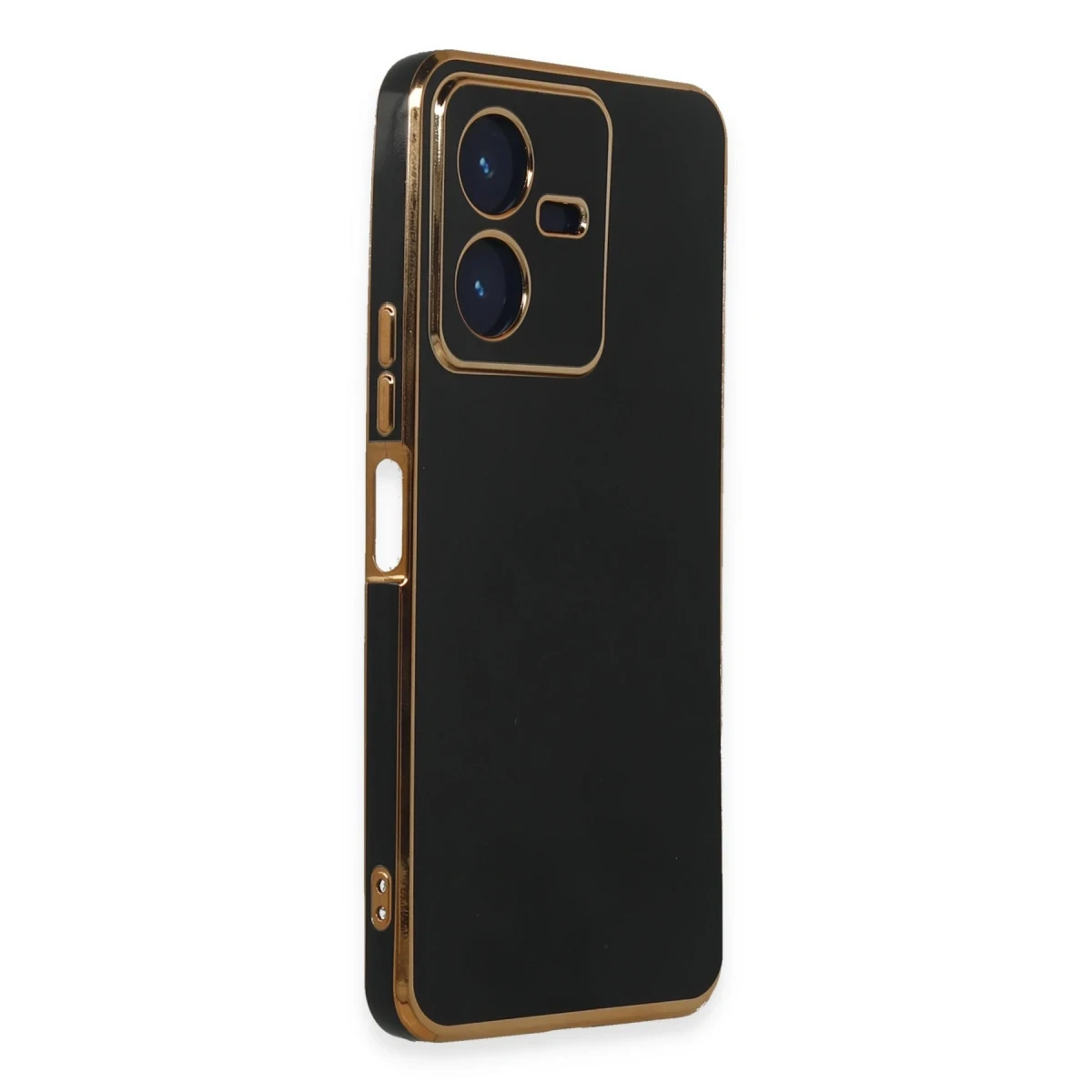 Newface Vivo Y22 2022 Kılıf Volet Silikon - Siyah — görsel 6