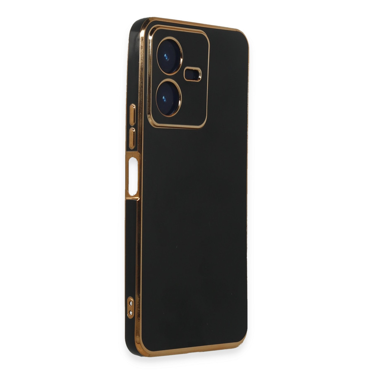 Newface Vivo Y22 2022 Kılıf Volet Silikon - Siyah — görsel 10