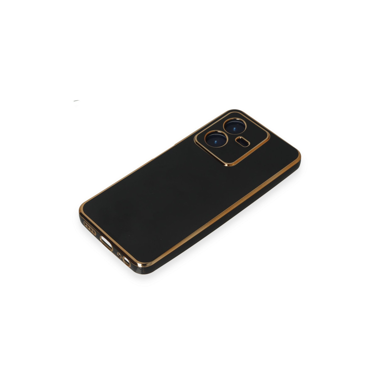 Newface Vivo Y22 2022 Kılıf Volet Silikon - Siyah — görsel 12