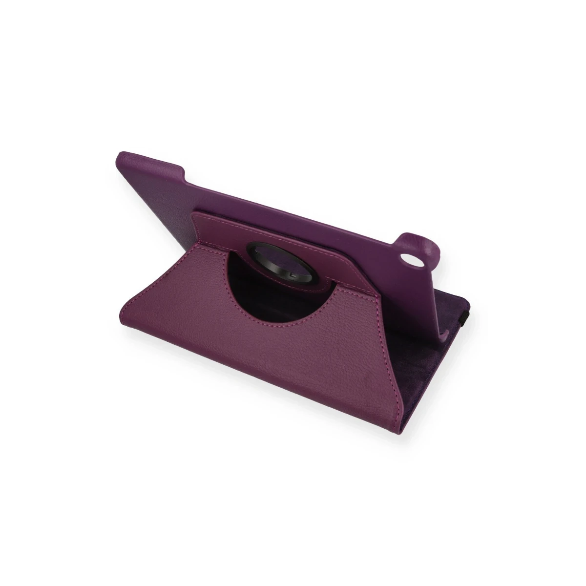 Newface Huawei MatePad T10S 10.1 Kılıf 360 Tablet Deri Kılıf - Mürdüm