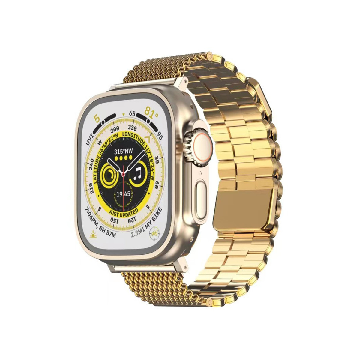 Newface Apple Watch 42mm Ascend Metal Kordon - Gold — görsel 5