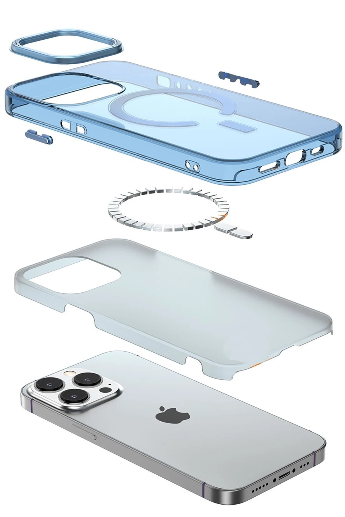 Newface Apple iPhone 11 Kılıf Troy Magsafe Kapak - Siyah — görsel 2