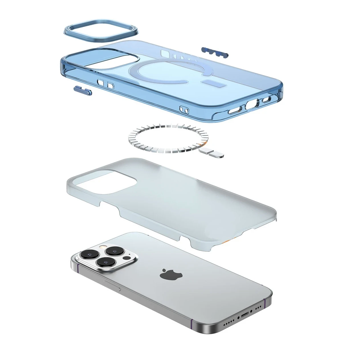 Newface Apple iPhone 11 Kılıf Troy Magsafe Kapak - Siyah — görsel 7