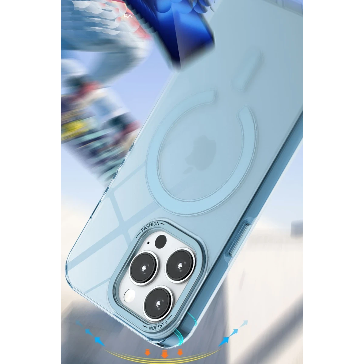 Newface Apple iPhone 11 Kılıf Troy Magsafe Kapak - Siyah — görsel 9
