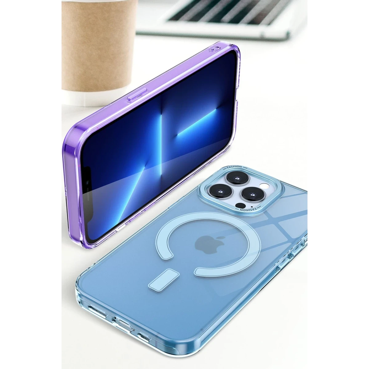 Newface Apple iPhone 7 Kılıf Troy Magsafe Kapak - Siyah — görsel 8