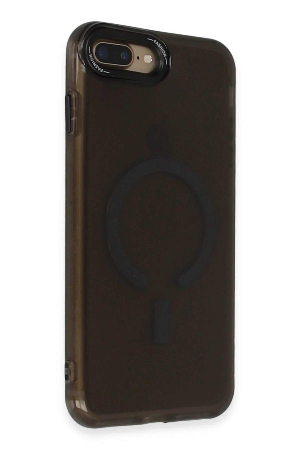 Newface Apple iPhone 7 Plus Kılıf Troy Magsafe Kapak - Siyah