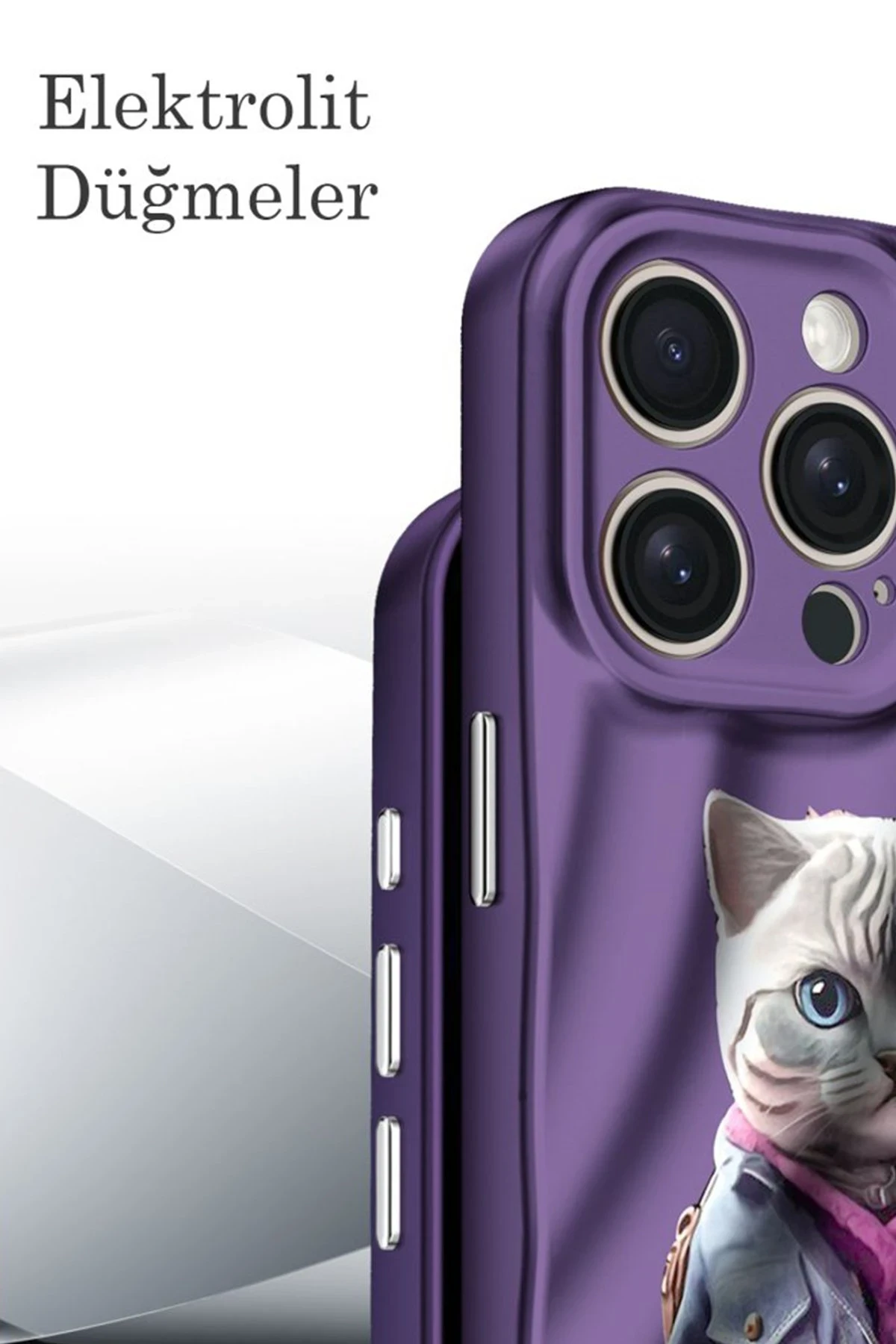 Newface Apple iPhone 11 Kılıf Crew Desenli Kapak - Galata Kulesi — görsel 2