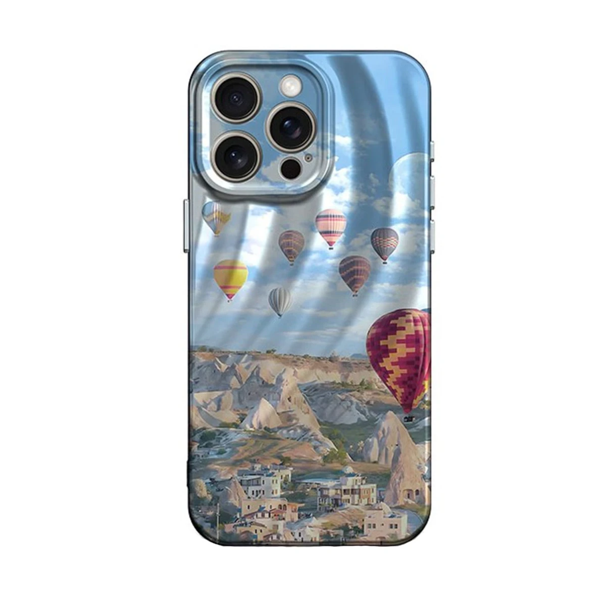 Newface Apple iPhone 14 Pro Kılıf Crew Desenli Kapak - Kapadokya