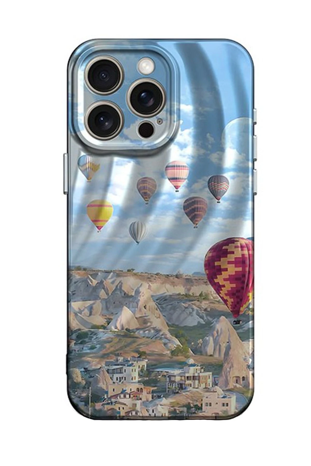 Newface iPhone 14 Pro Max Kılıf Crew Desenli Kapak - Kapadokya