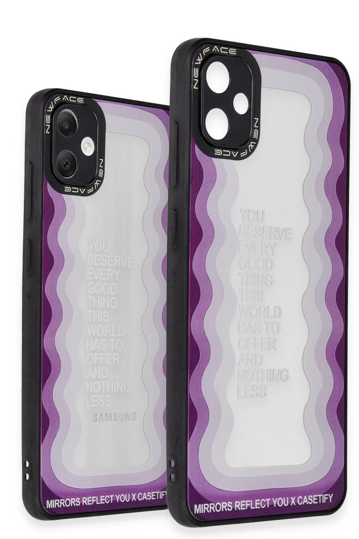 Newface Samsung Galaxy A05 Kılıf Mirror Desenli Kapak - Mirror - 5
